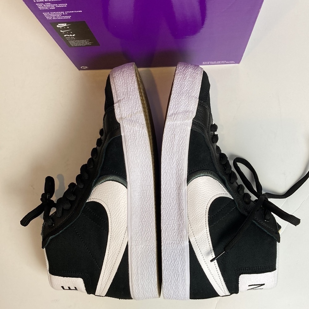 Nike SB Zoom Blazer Mid Prm Plus Shoes Size 10 Men/11.5 Women NEW Gym Streetwear - Picture 10 of 11